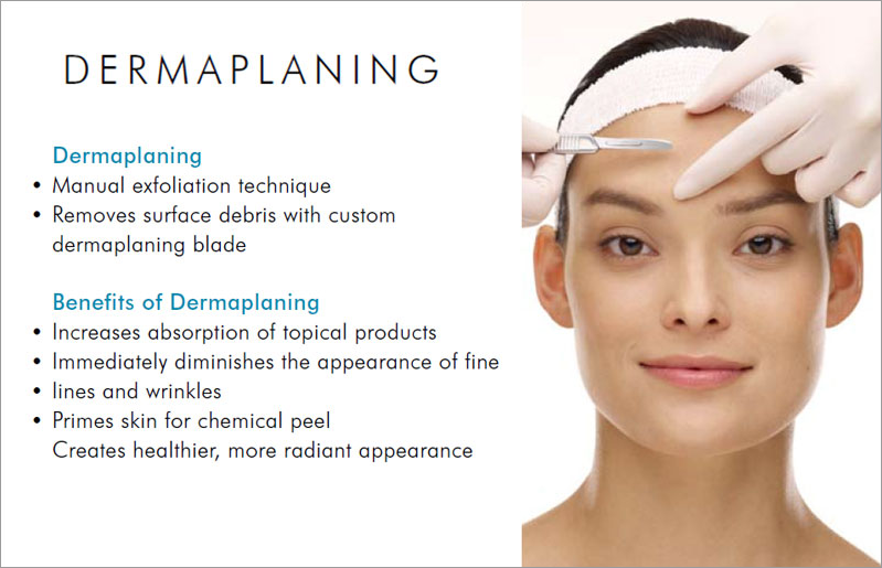 Dermaplaning Details and Benefits, photo of woman in treatment