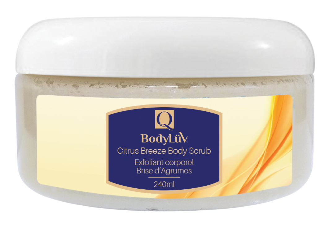 Quannessence BodyLüv Citrus Breeze Body Scrub (240 ml)