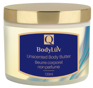 Quannessence BodyLüv Unscented Body Butter (120 ml)
